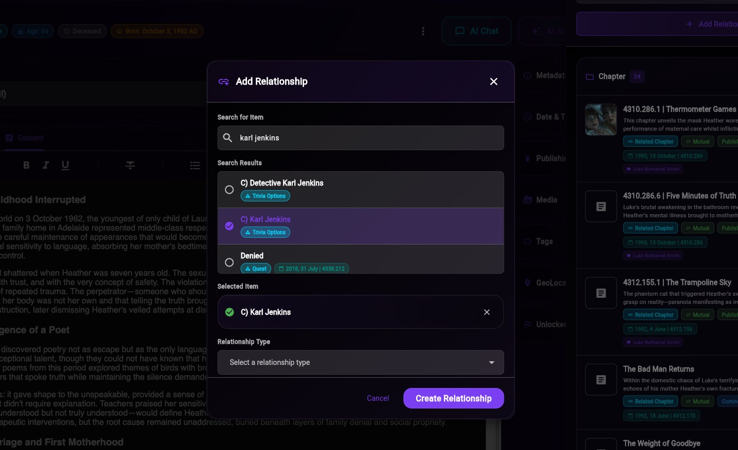 Complex Interconnections